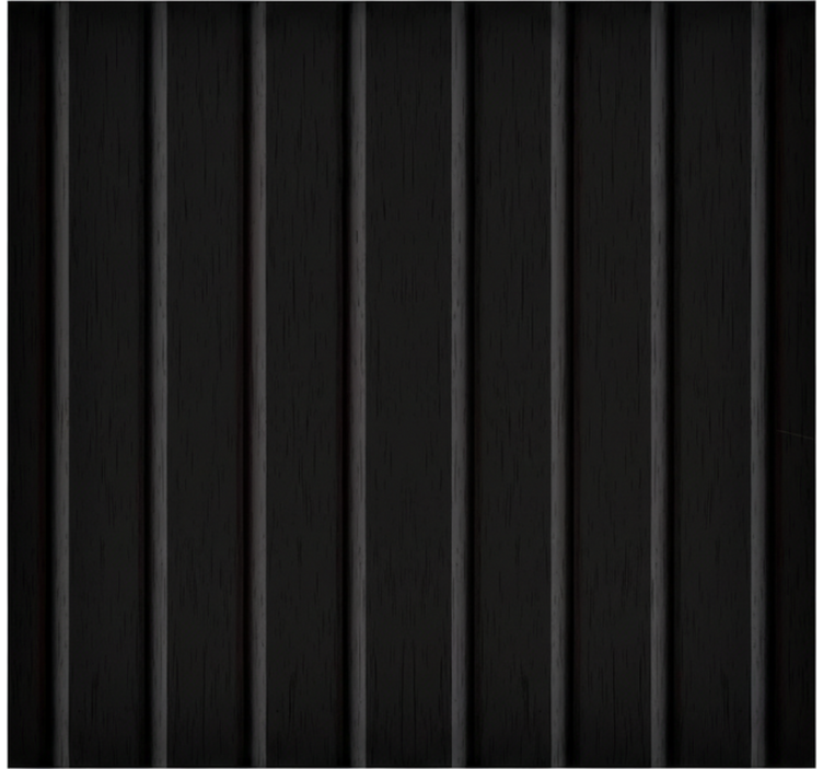 Elegante rullegardiner rustic black panel - TenStickers