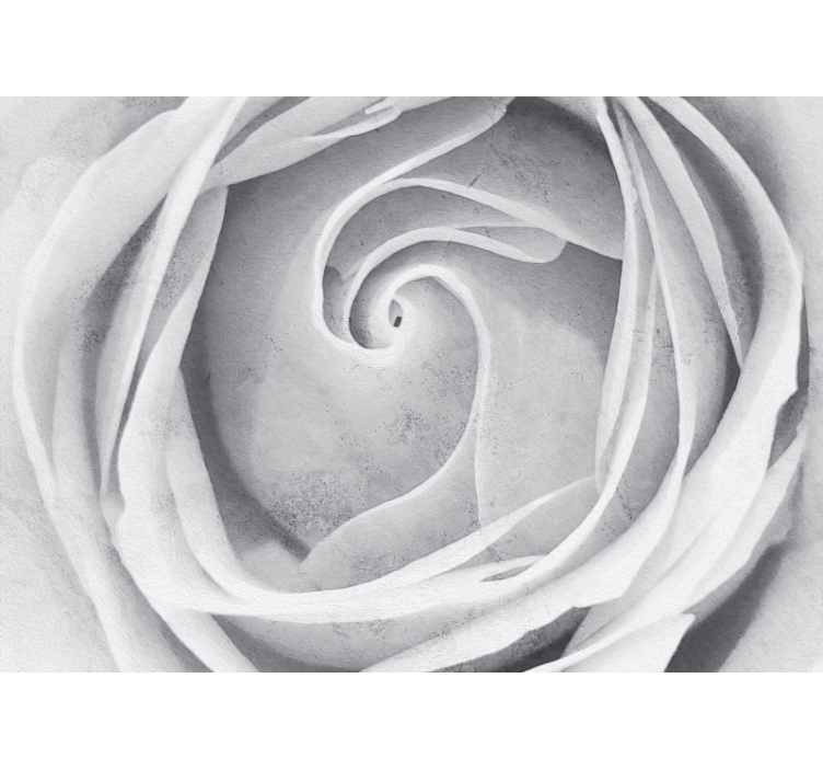 Hvid rullegardin 3d effekt marmor rose - TenStickers