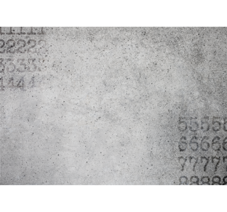 Grå rullegardin med numerisk stentekstur - TenStickers