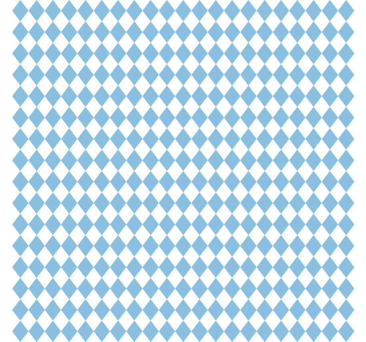 Blå rullegardin skræddersyet traditionelt - TenStickers