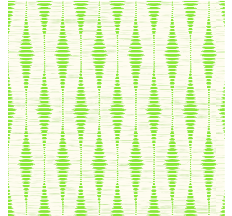 Moderne rullegardiner i grøn rabaul ikat - TenStickers