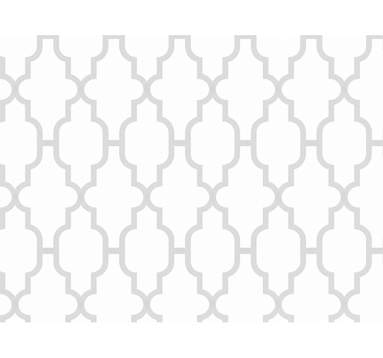 Moderne rullegardiner grå geometrisk - TenStickers