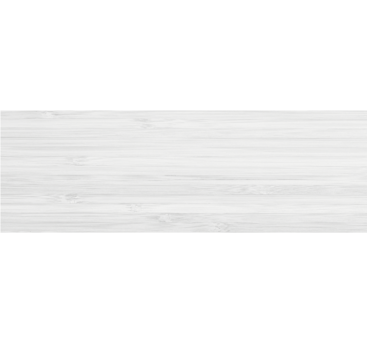 Grå rullegardin i stilrent hvidt træ - TenStickers