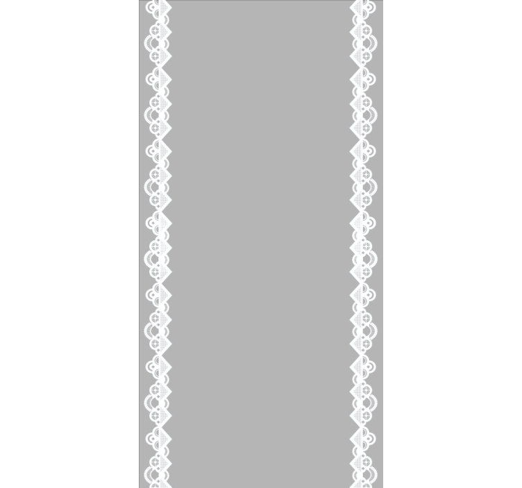 Elegant blonder grænser op til stuen rullgardin - TenStickers