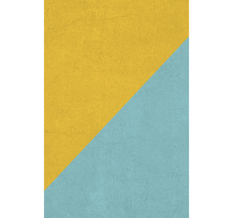 Diagonale farveblokke kontor rullegardin - TenStickers