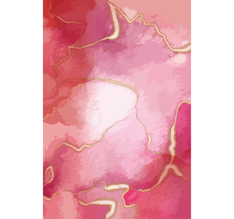 Elegante flydende mønstre rullegardin mønster - TenStickers