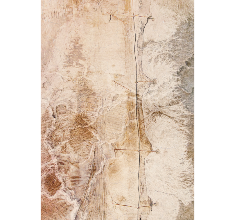 Abstrakte sandstensmønstre rullegardin mønster - TenStickers