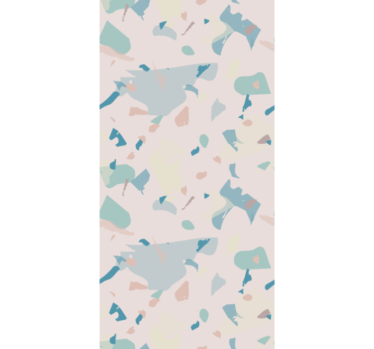 Terrazzo fliser og plader teksturmønster rullgardin - TenStickers