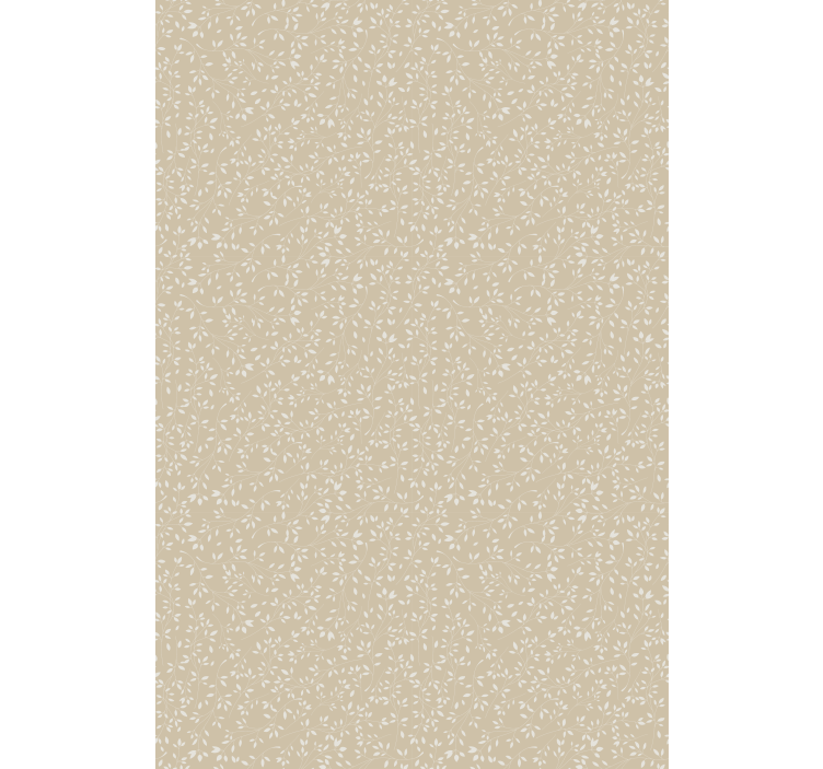 Bløde blade tema Blomster og planter på rullegardin - TenStickers