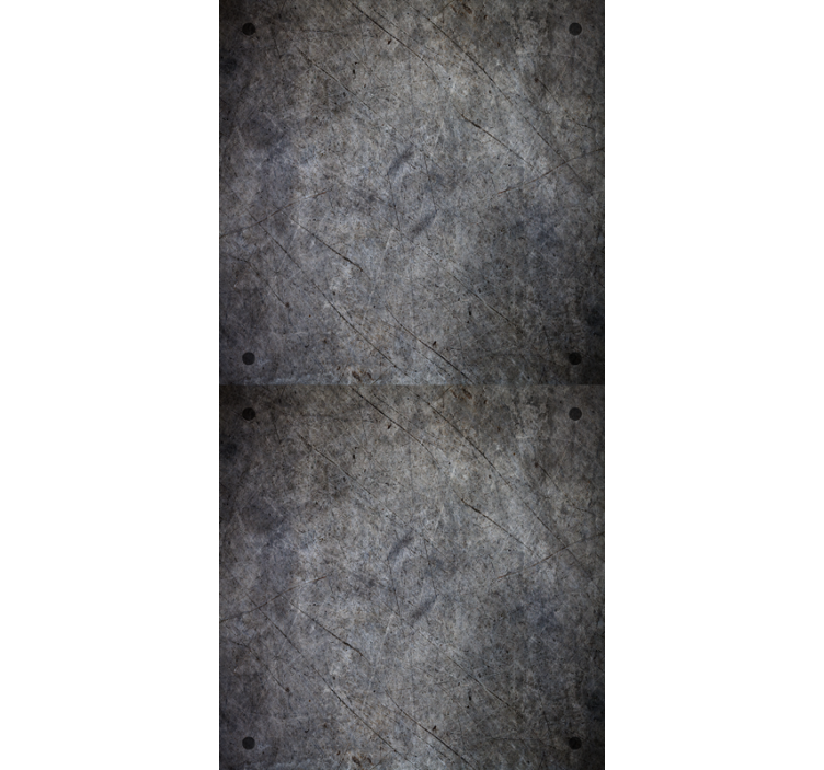 Metaleffekt industriel indretning rustik rullegardin - TenStickers