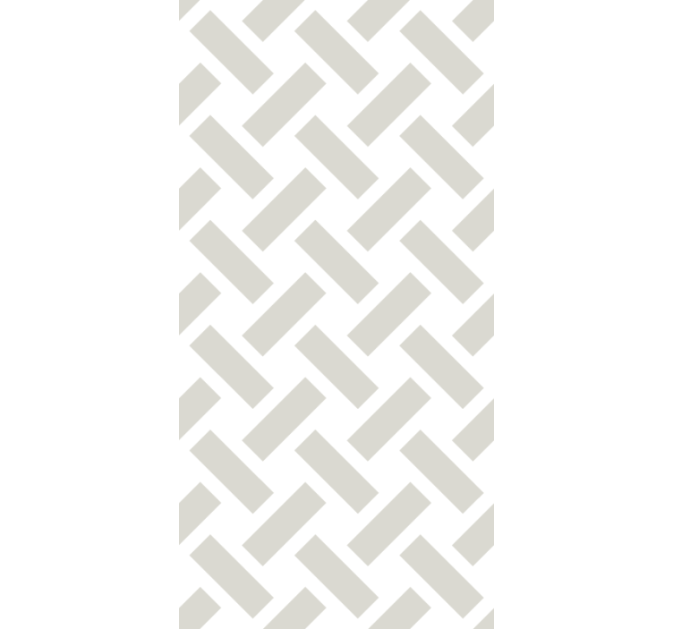 Geometrisk motiv moderne rullegardiner - TenStickers