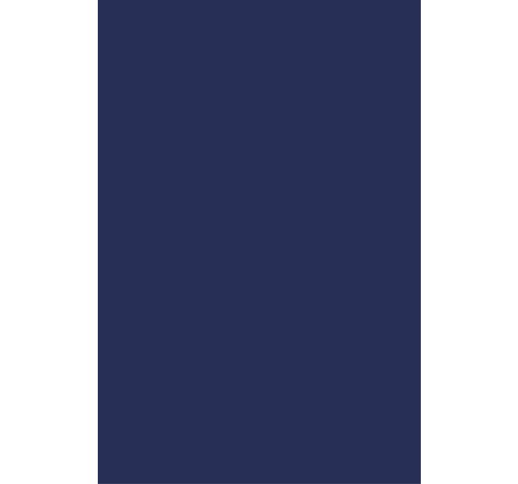 Dyb marineblå nuance mørkleggende rullegardin - TenStickers