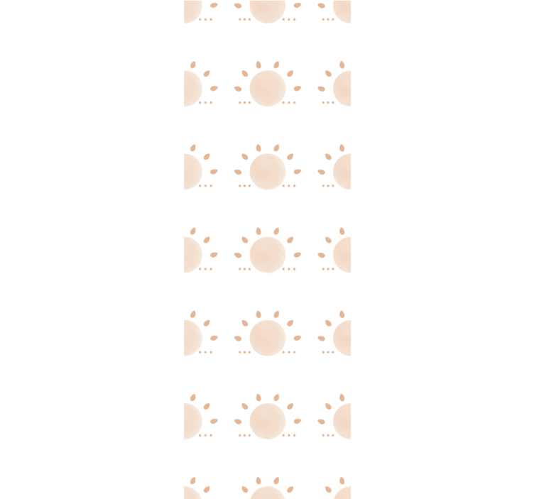 Abstrakt minimal sol Skandinaviske rullegardiner - TenStickers