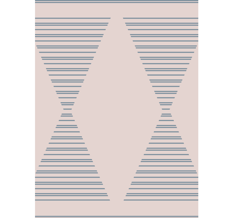 Rombe og linjer rullegardin - TenStickers