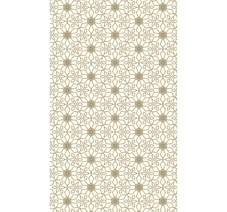 Keramisk geo mønstret rullegardin - TenStickers