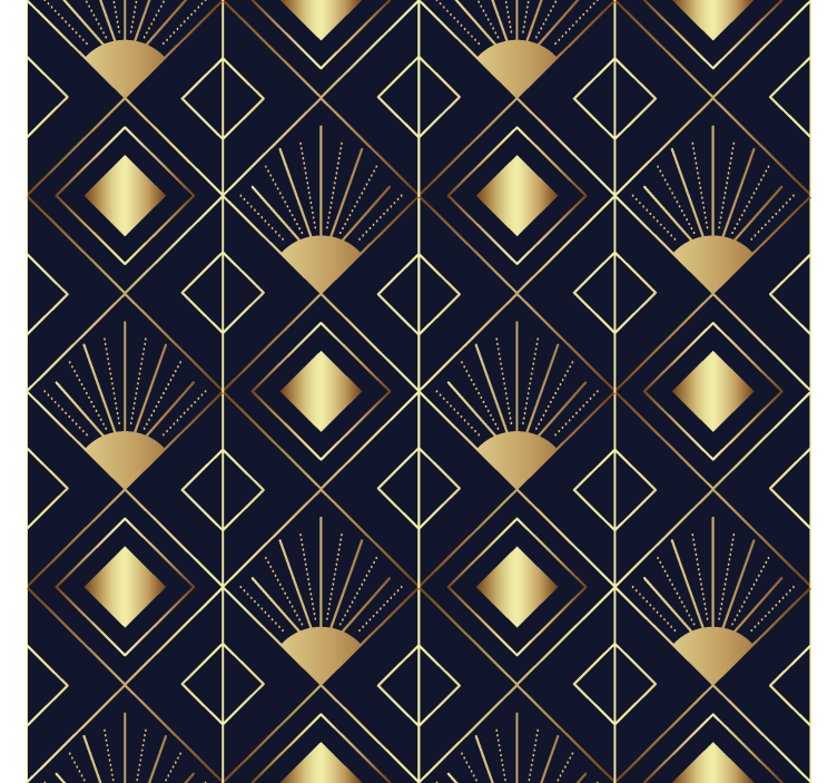 Art déco stil elegant rullegardin - TenStickers