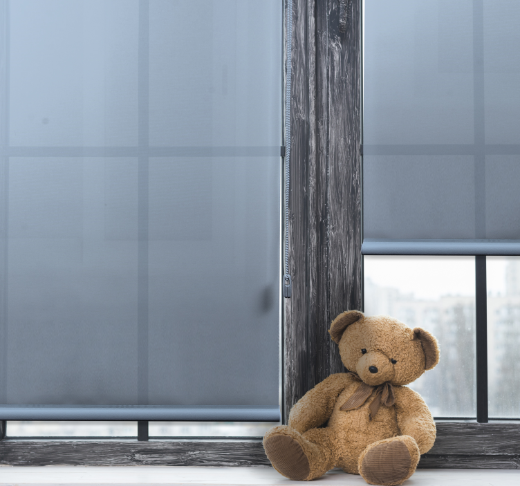 Lys cyan nuance mørkleggende rullegardin - TenStickers