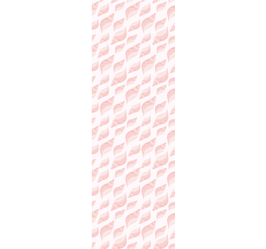Mørklægningsgardiner børn trendy pink muslingemønster - TenStickers