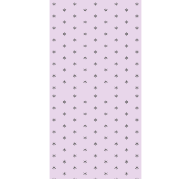 Mørklægningsgardiner børn grå minimalistiske stjerner - TenStickers