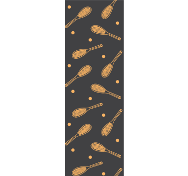 Mørklægningsgardiner børn orange ketsjere - TenStickers