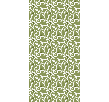 Elegante grønne planter rullegardin - TenStickers