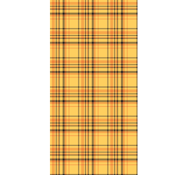 Klassisk plaidmønster rullegardin mønster - TenStickers
