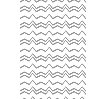 Rullegardin mønster chevron striber mønster - TenStickers