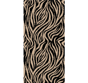 Rullegardin mønster zebra striber - TenStickers