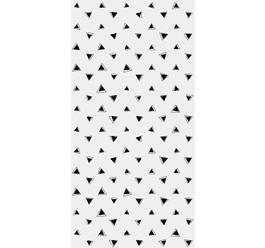 Rullegardin mønster trekantet design - TenStickers