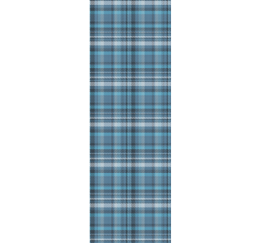 Plaid mønstret design rullegardin mønster - TenStickers