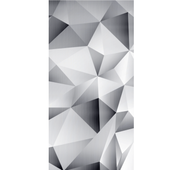Geometriske formationer rullegardin mønster - TenStickers