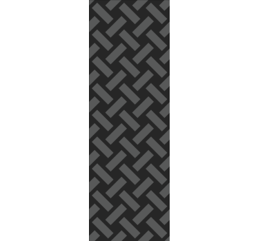 Rullegardin mønster sammenflettet design - TenStickers