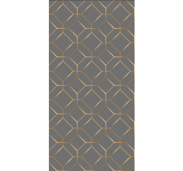 Geometrisk mønstret design rullegardin mønster - TenStickers