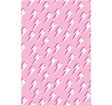 Pink lyn teenagegardin - TenStickers