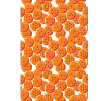 Dragonballs mørklægningsgardiner til børn - TenStickers