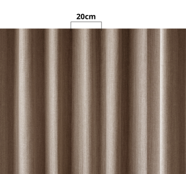 Gardin tekstur beige rullegardin - TenStickers