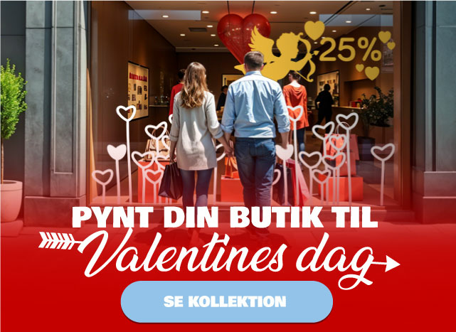 Promover din virksomhed på Valentinsdag