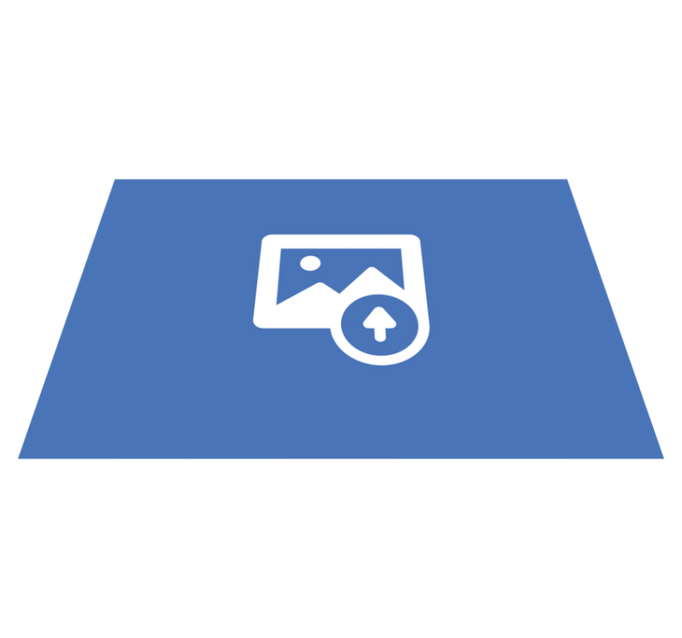 Personlig dækkeserviet med foto - TenStickers