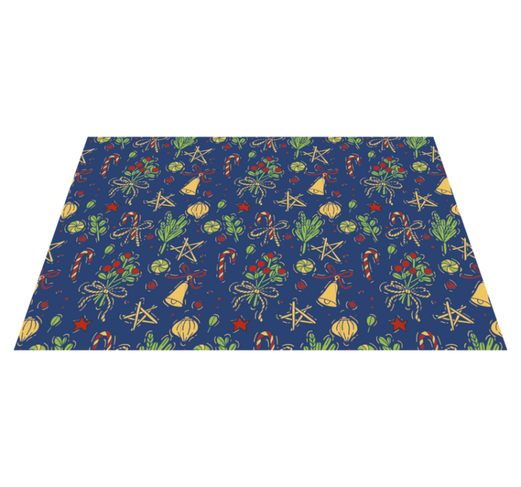 Jule dækkeserviet christmas themed table setting - TenStickers