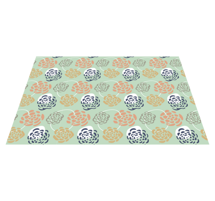 Original dækkeserviet med botanisk tryk - TenStickers