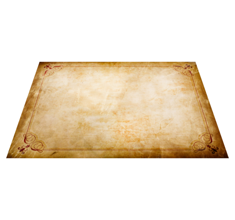 Moderne dækkeserviet med friske ingredienser - TenStickers