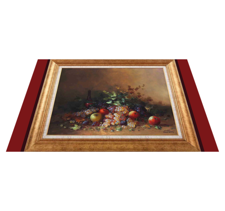 Original dækkeserviet frugtbuket kunst - TenStickers