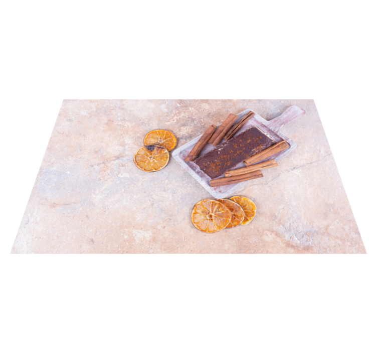 Dækkeserviet børn druer og krydderier - TenStickers