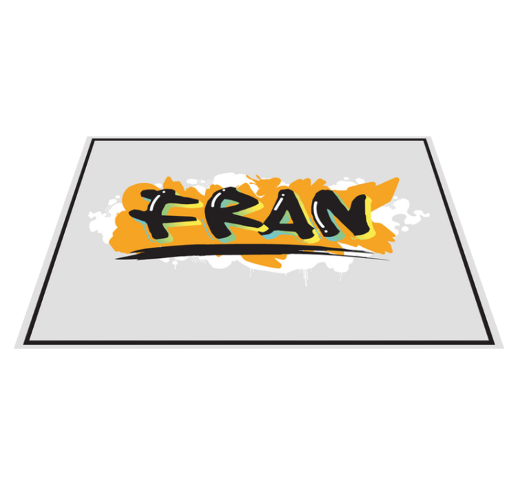 Urban stil farverige graffiti dækkeservietter - TenStickers