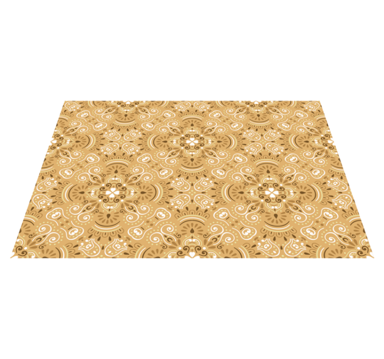 Elegant blomsterdesign dækkeserviet - TenStickers