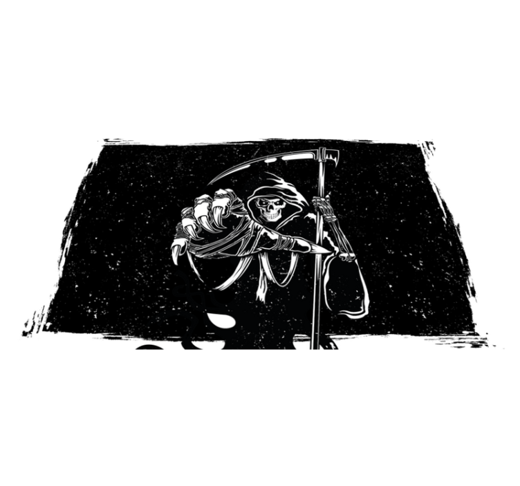 Onde silhuet originale decal dækkeservietter - TenStickers