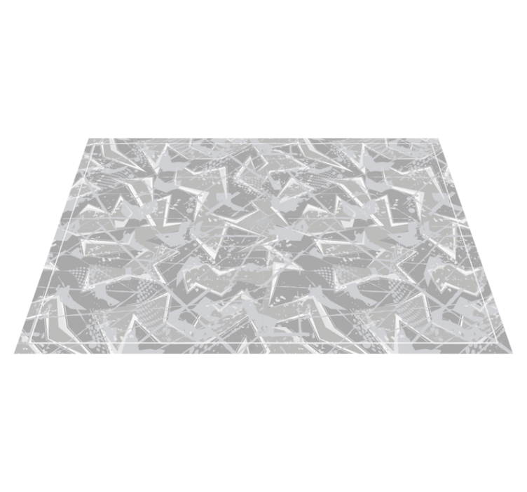 Dækkeserviet med abstrakte geometriske former - TenStickers