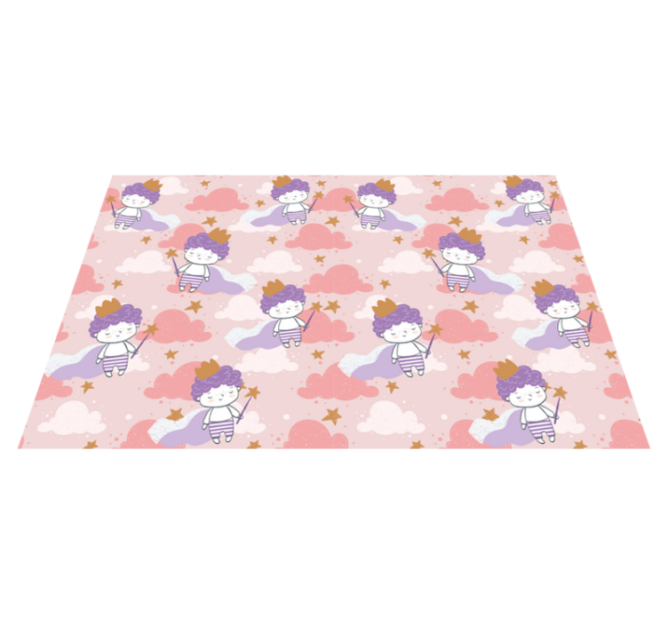 Dækkeserviet børn med søde animerede figurer - TenStickers