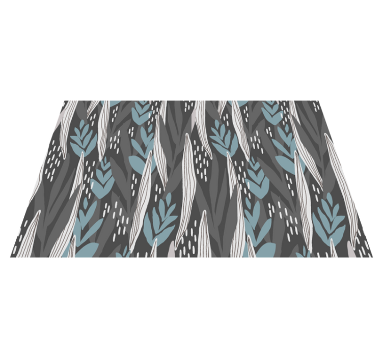 Dækkeserviet med tekstureret bladdesign - TenStickers