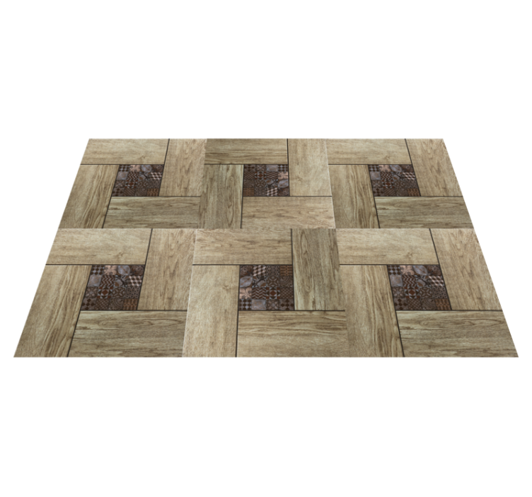 Dækkeserviet i træmønster design - TenStickers